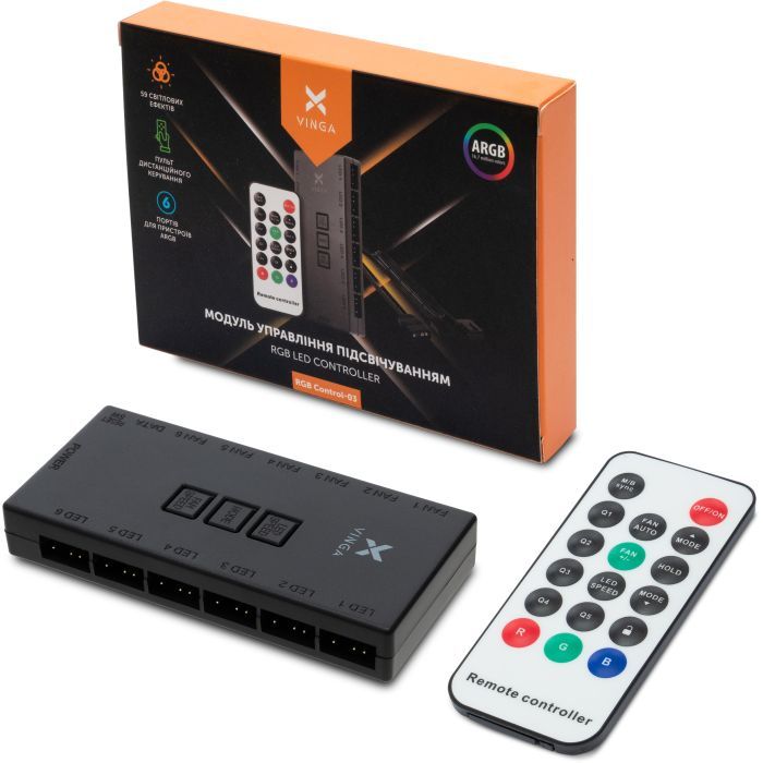Модуль управления подсветкой Vinga RGB control-03 Фото