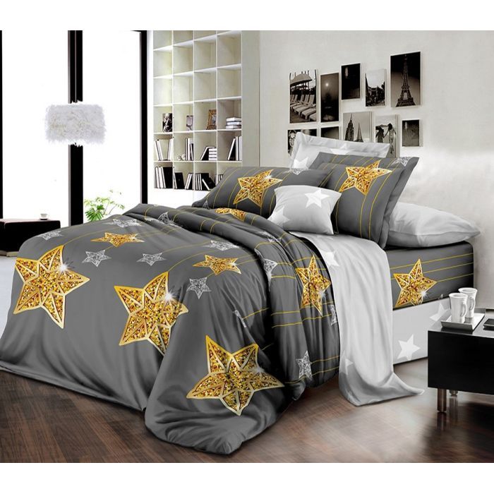 Постельное белье MirSon Бязь 17-0422-1 Golden Star 110х140 Фото