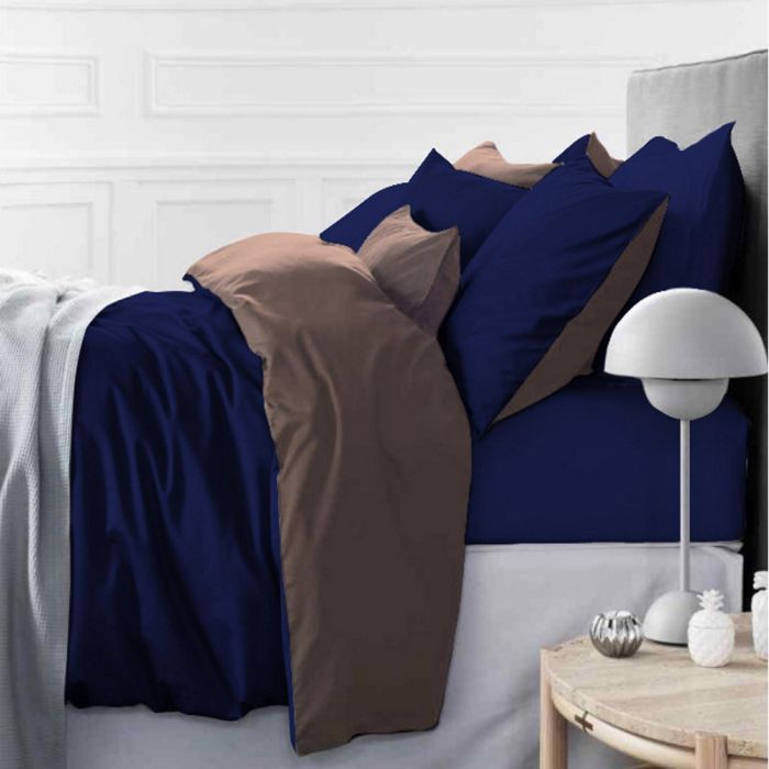 Постельное белье MirSon Сатин Premium Azure 0211+4052 200х220 Фото