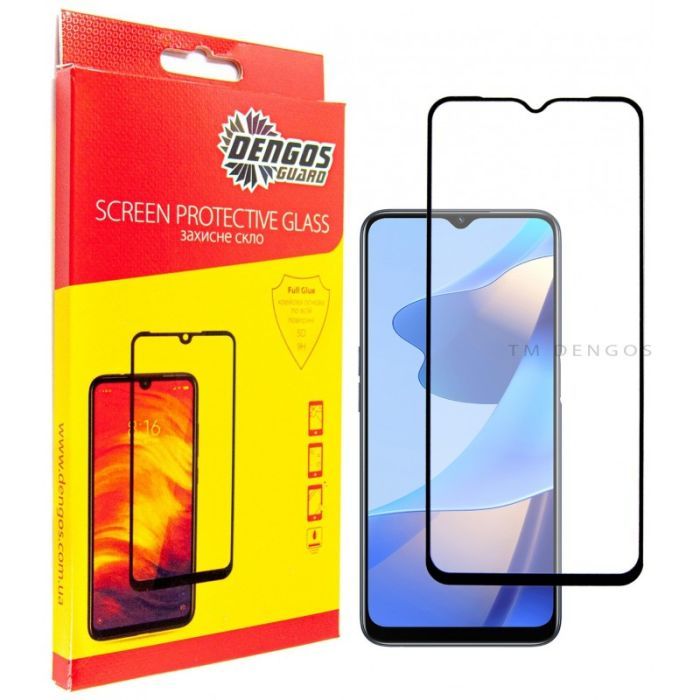 Стекло защитное Dengos Full Glue Oppo A54s Фото
