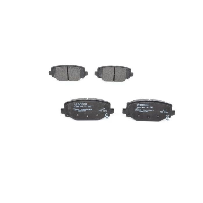 Тормозные колодки Bosch 0986494767 Фото