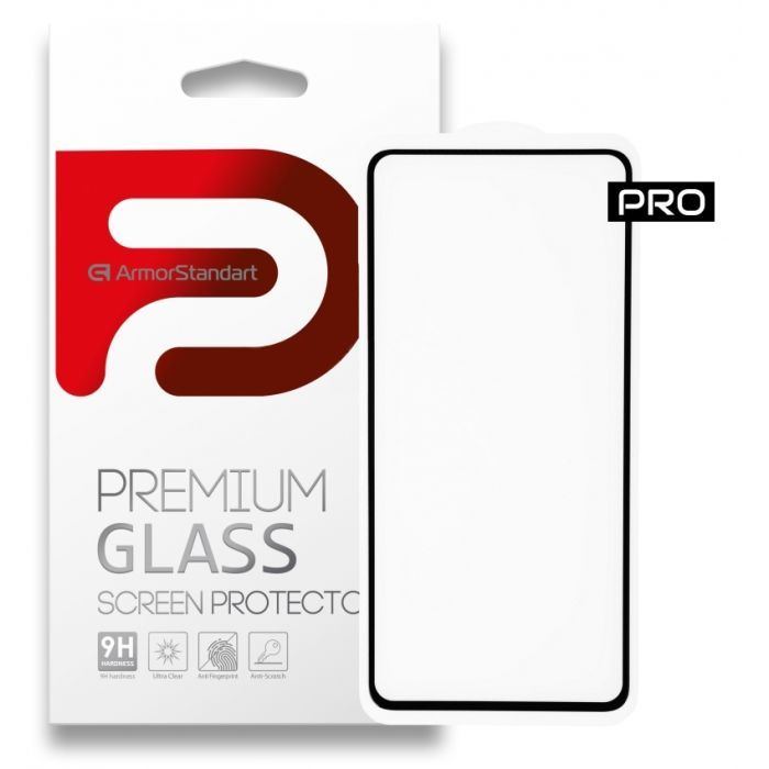 Стекло защитное Armorstandart Pro ZTE Blade A72 Black Фото
