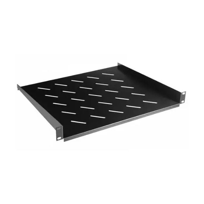 Полка 19" Hypernet 1U глуб. 400мм, цвет чорный Фото