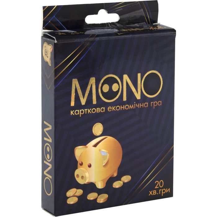 Настольная игра Strateg Карткова економічна Mono Фото
