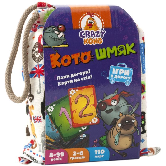 Настольная игра Vladi Toys Гра в мішечку Котошмяк (укр) Фото