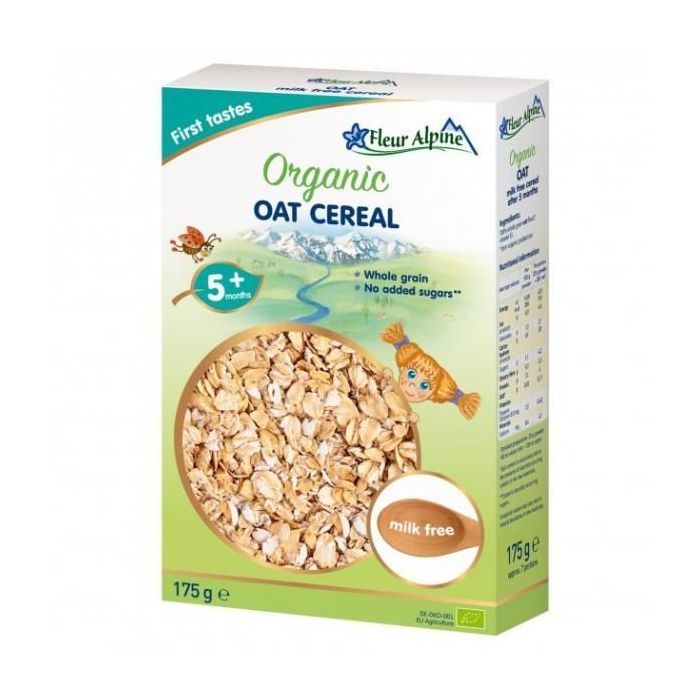 Детская каша Fleur Alpine Organic Oat Вівсяна 175 г Фото