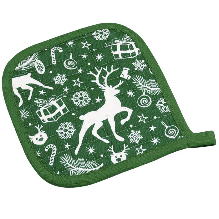 Кухонная прихватка Home Line зеленый 20х20см Фото