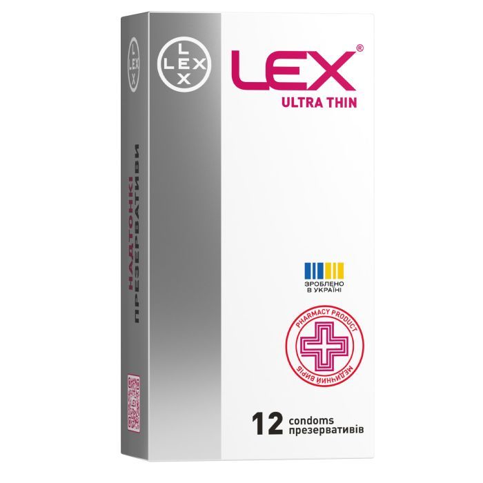 Презервативы Lex Condoms Ultra Thin 12 шт. Фото
