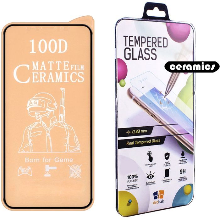 Стекло защитное Drobak Matte Ceramics Apple iPhone 12 Mini Фото