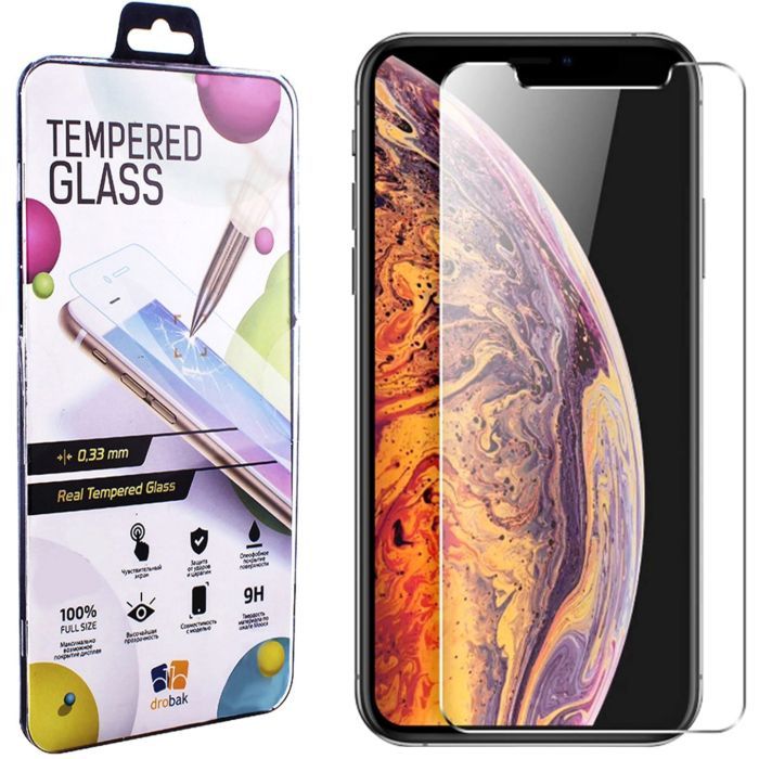 Стекло защитное Drobak Apple iPhone XR Фото