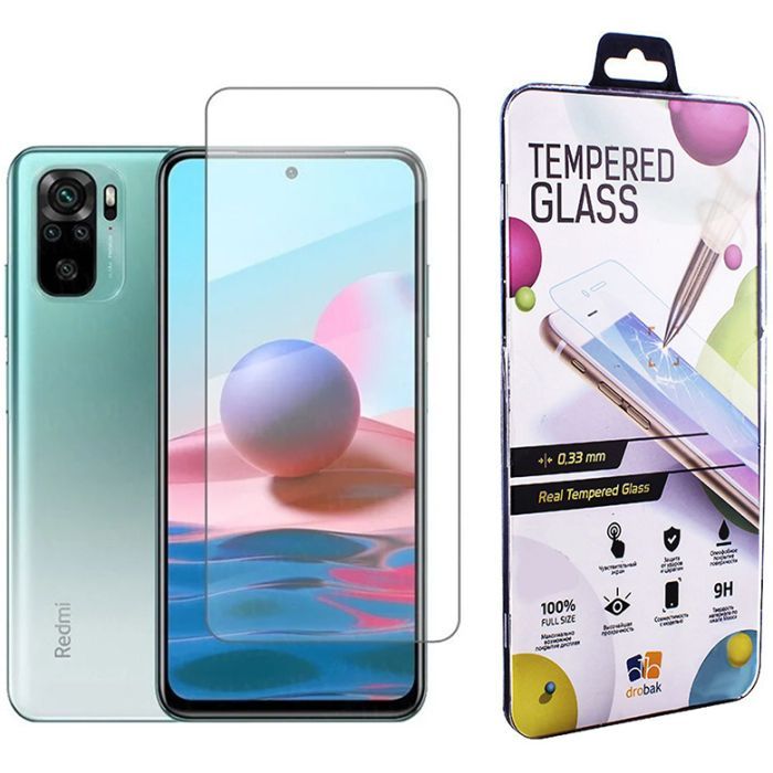 Стекло защитное Drobak Xiaomi Redmi Note 10 Pro Фото