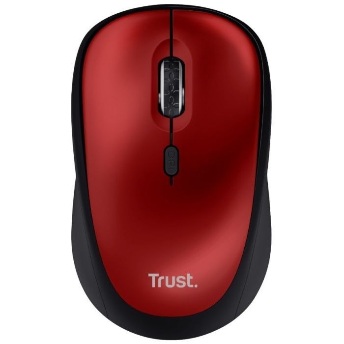 Мышка Trust Yvi+ Silent Eco Wireless Red Фото