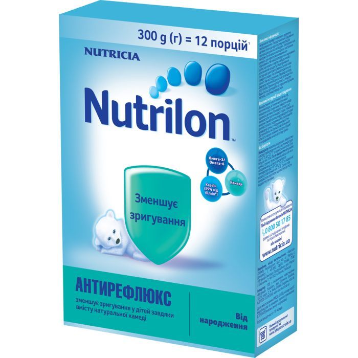 Детская смесь Nutrilon Антирефлюкс молочная 300 г Фото