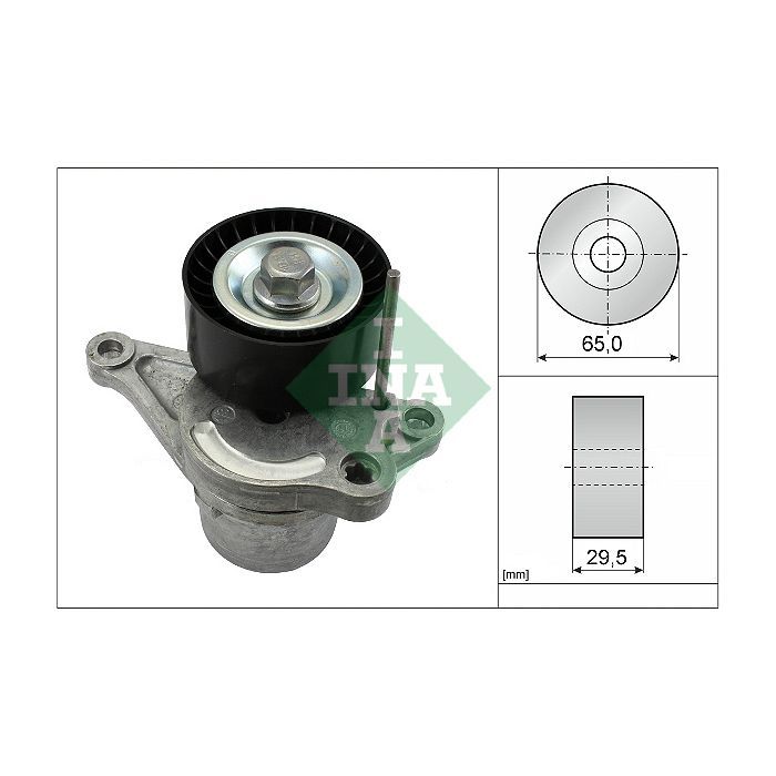 Натяжитель ремня с роликом INA 534 0281 10 Фото