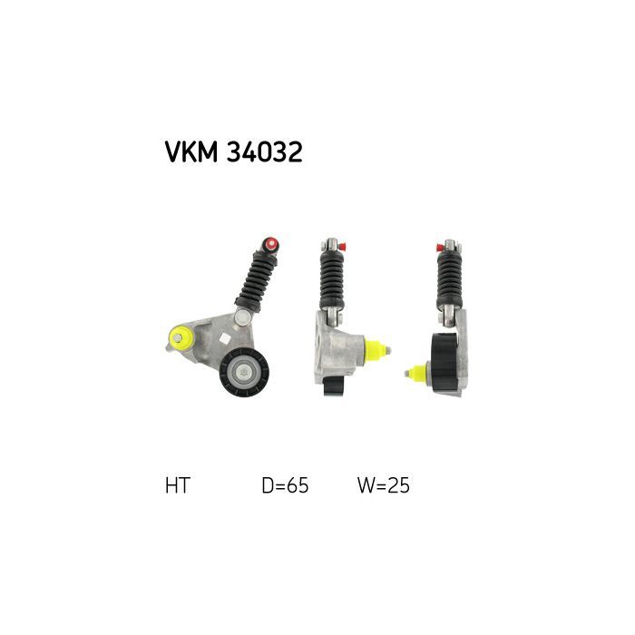 Натяжитель ремня с роликом SKF VKM 34032 Фото