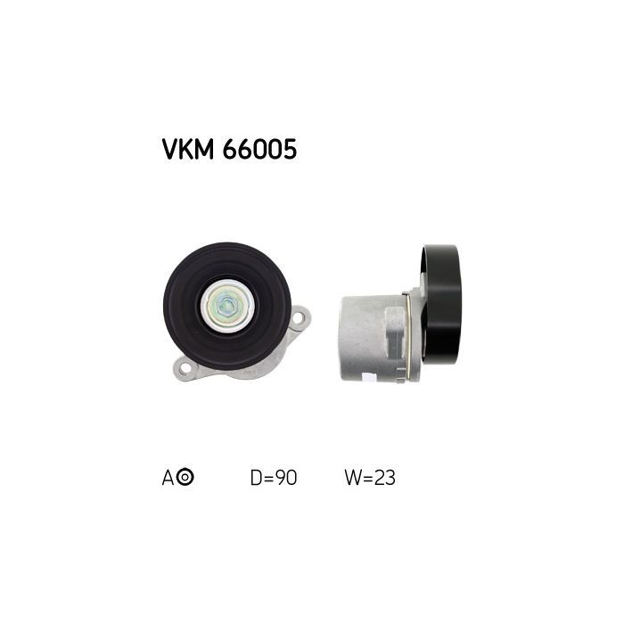 Натяжитель ремня с роликом SKF VKM 66005 Фото