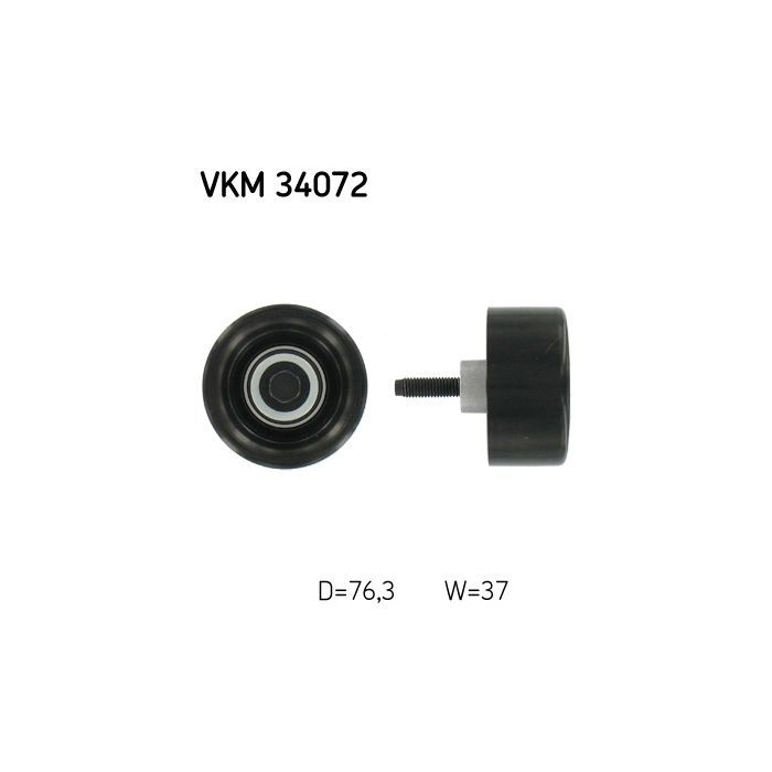 Ролик натяжителя ремня SKF VKM 34072 Фото