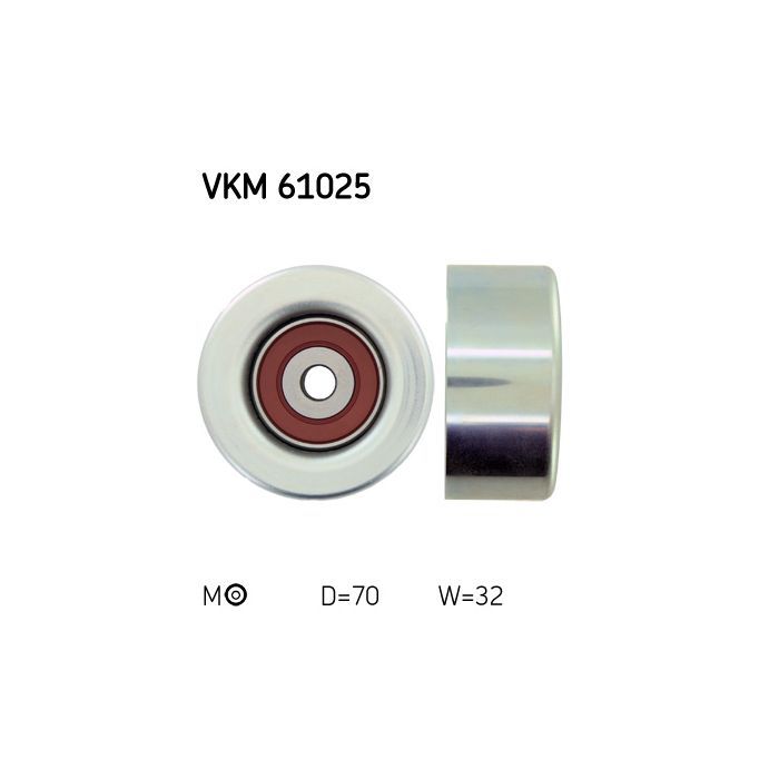 Ролик натяжителя ремня SKF VKM 61025 Фото