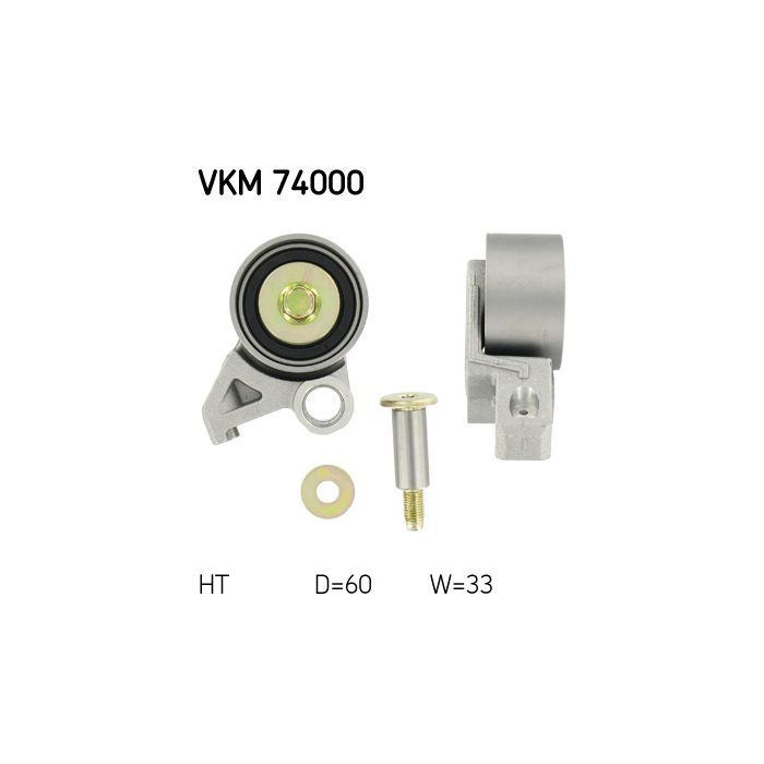 Ролик натяжителя ремня SKF VKM 74000 Фото