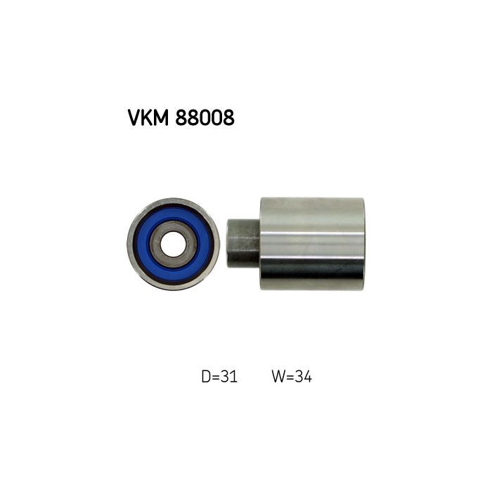 Ролик натяжителя ремня SKF VKM 88008 Фото