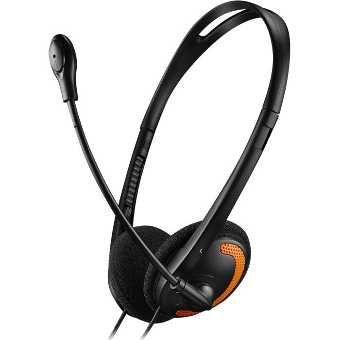 Наушники Canyon HS-01 Black-Orange Фото
