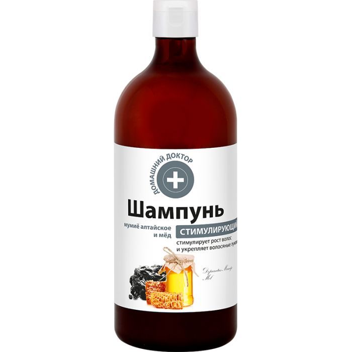 Шампунь Домашній Доктор Мумие и мед 1000 мл Фото