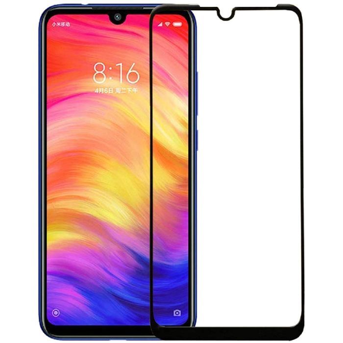 Стекло защитное PowerPlant Full screen Xiaomi Redmi 7, Black Фото