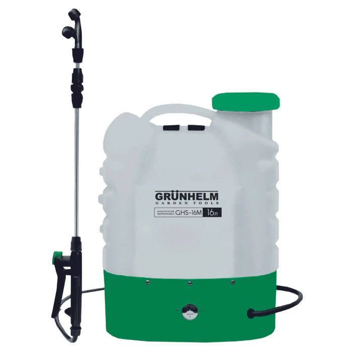 Опрыскиватель Grunhelm GHS -16M, (8АН/12V, 2-4бар, 16л) Фото