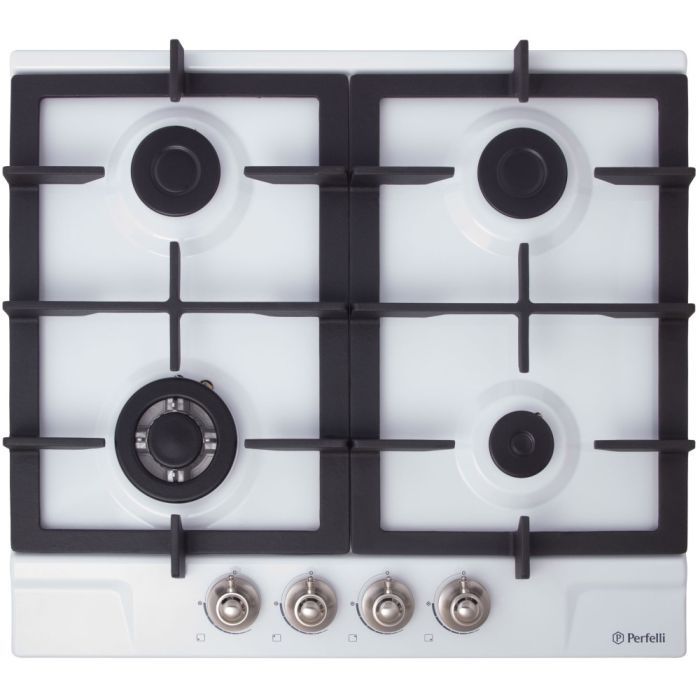 Варочная поверхность Perfelli HGM 61637 WH RETRO Фото