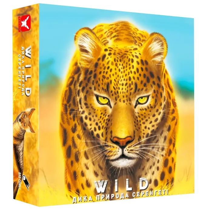 Настольная игра Geekach Games Дикая природа. Серенгети (Wild: Serengeti) Фото