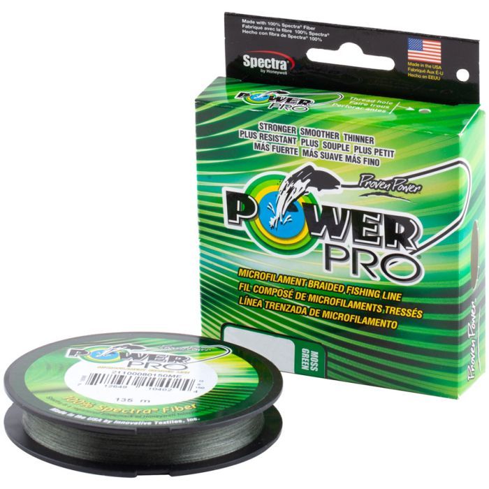 Шнур Power Pro Moss Green 135m 0.28mm 44lb/20.0kg Фото