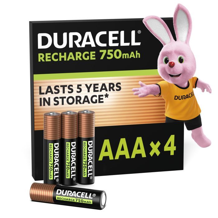 Аккумулятор Duracell AAA HR03 750mAh * 4 Фото