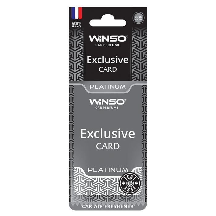 Ароматизатор для автомобиля WINSO Card Exclusive Platinum Фото