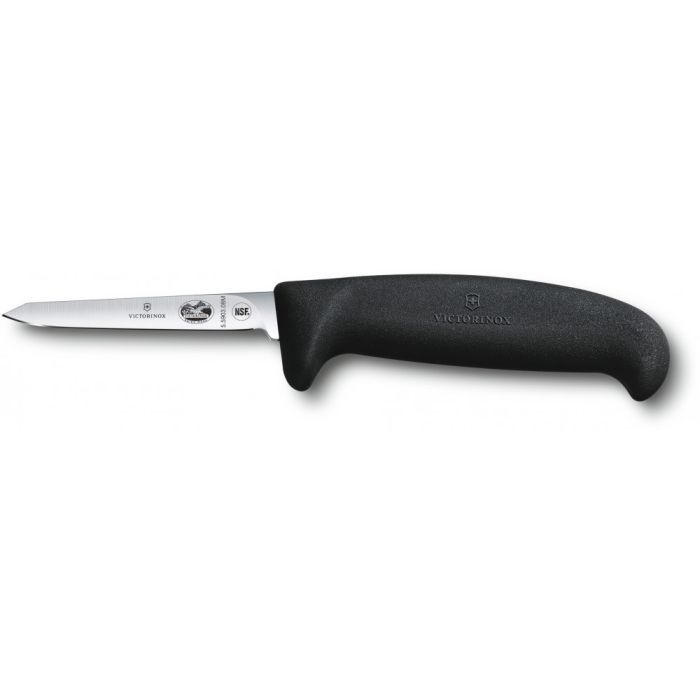 Кухонный нож Victorinox Fibrox Poultry 8см Medium Black Фото
