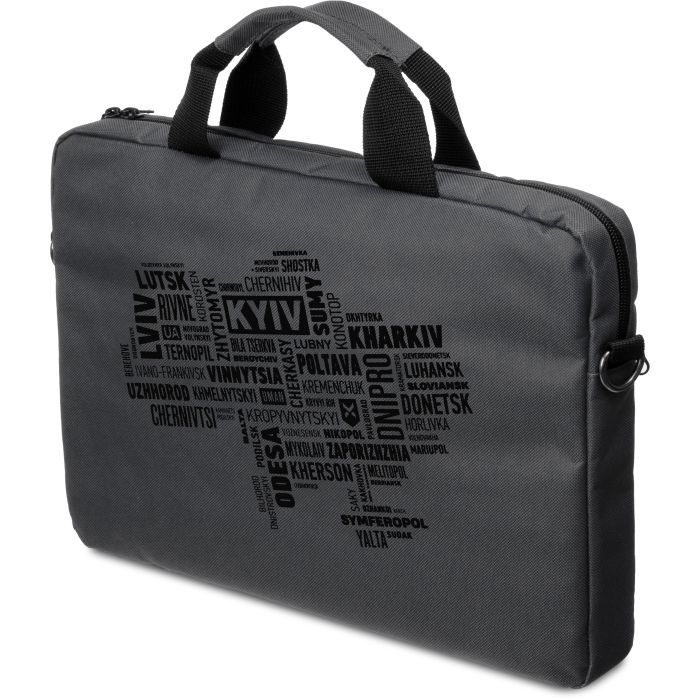 Сумка для ноутбука Vinga 15.6" NB1502 Gray, black print Фото