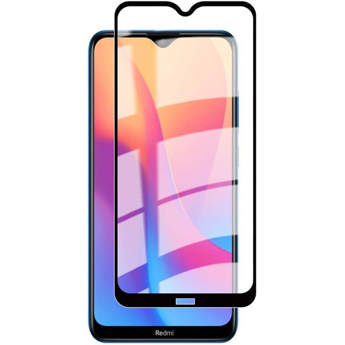 Стекло защитное PowerPlant Full screen Xiaomi Redmi 8A, Black Фото