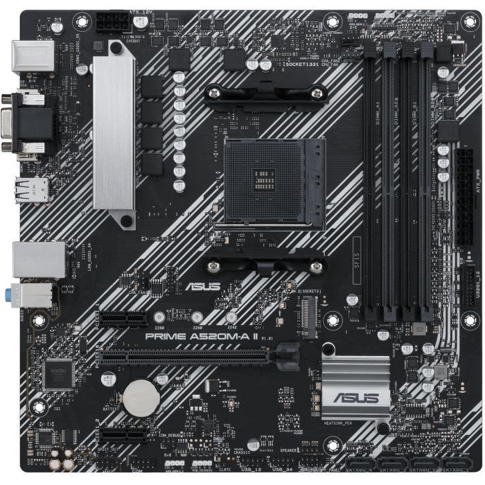 Материнская плата ASUS PRIME A520M-A II/CSM Фото