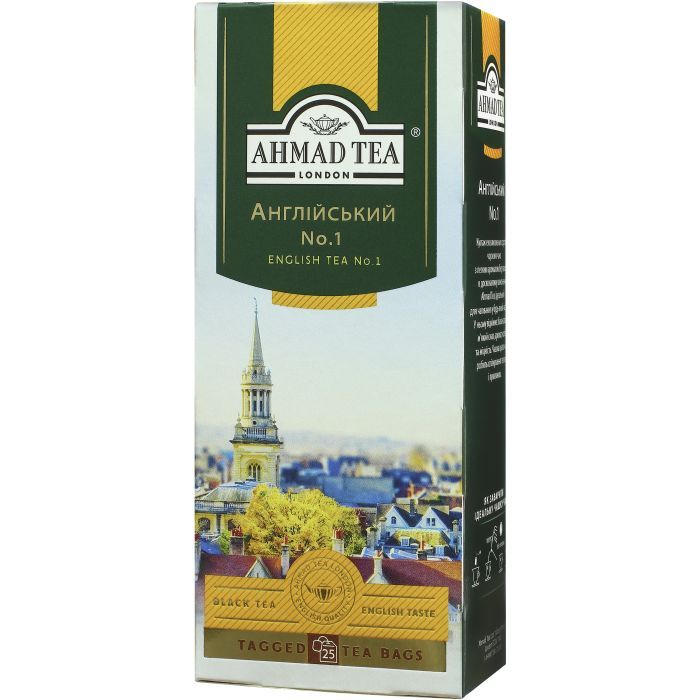 Чай Ahmad Tea Английский №1 25х2 г Фото