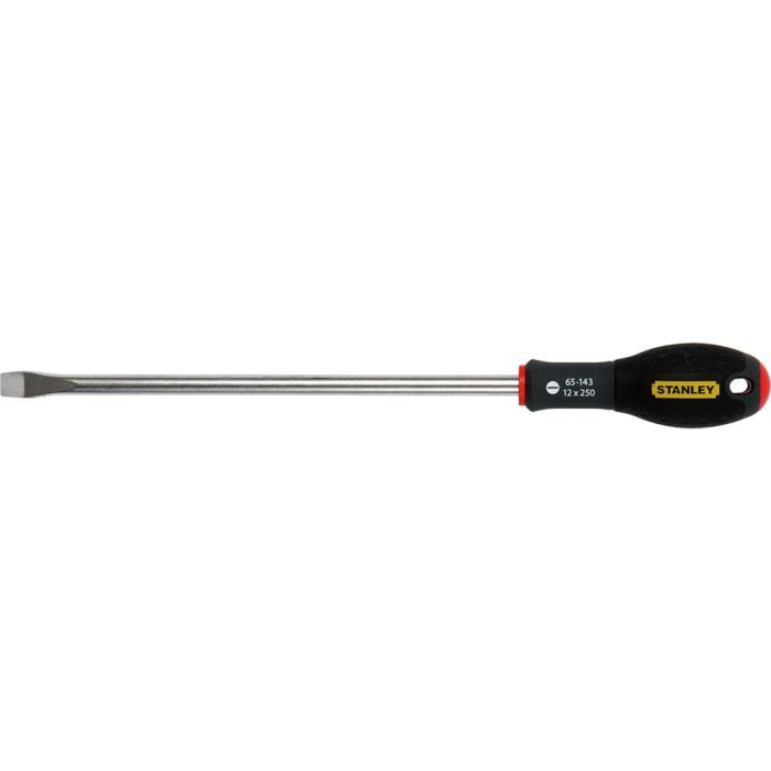 Отвертка Stanley FatMax, шліц SL12х250мм, жало, що розширюється. Фото