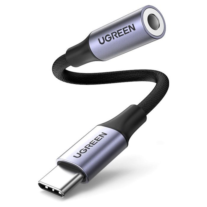 Переходник Ugreen USB-C to 3.5mm F 0.10m AV161 Фото