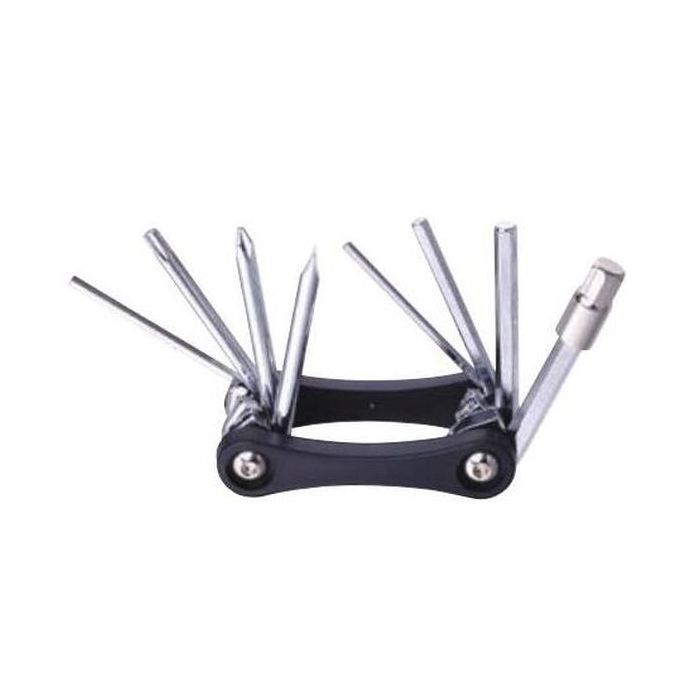 Ключ велосипедный Ken Tech KL-9833C Black 9 Functions Фото