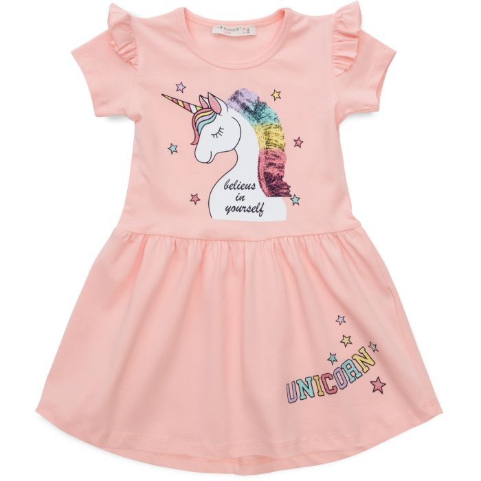 Платье детское POP FASHION с единорогами Фото
