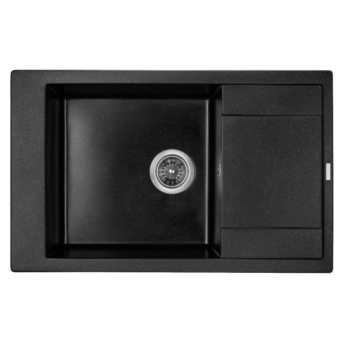 Мойка кухонная GRANADO Almeria black shine Фото