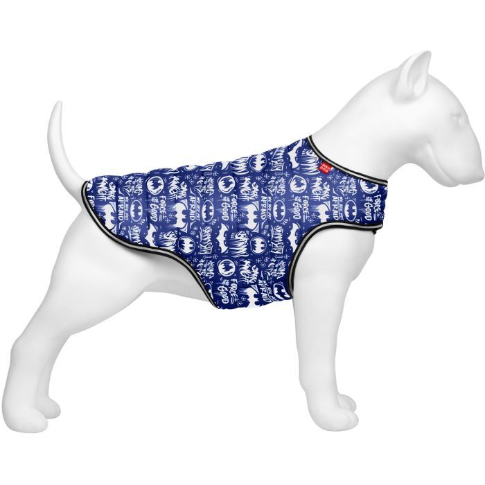 Курточка для животных WAUDOG Clothes "Бэтмен бело-голубой" XS Фото