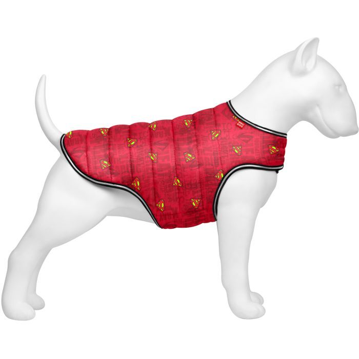 Курточка для животных WAUDOG Clothes "Супермен красный" XXS Фото