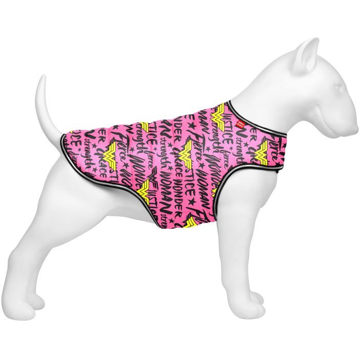 Курточка для животных WAUDOG Clothes "Чудо-женщина в розовом" XL Фото