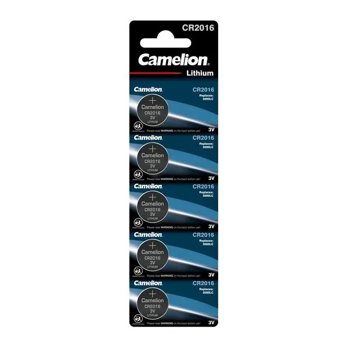 Батарейка Camelion CR 2016 Lithium * 5 Фото