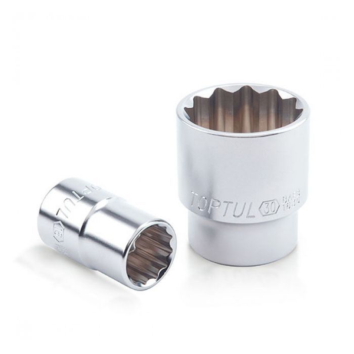 Торцевая головка Toptul 30 мм 1/2" 12-гранна Фото