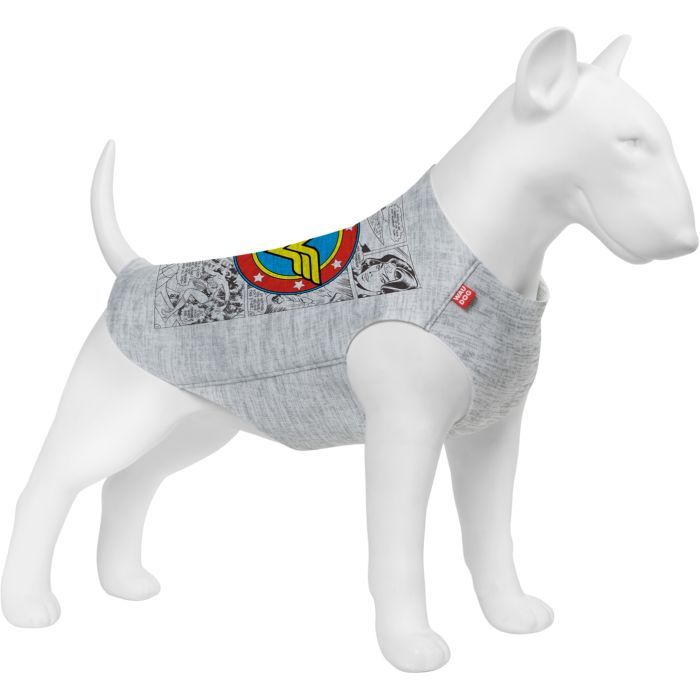 Борцовка для животных WAUDOG Clothes "Диво-жінка комікс" S35 Фото