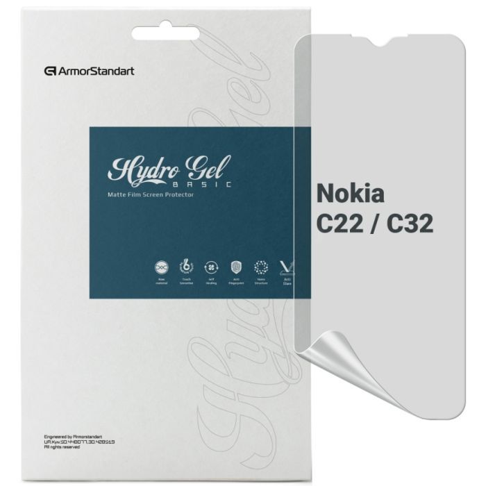 Пленка защитная Armorstandart Matte Nokia C22 / C32 Фото